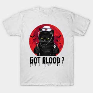 Cat Nurse Got Blood T-Shirt